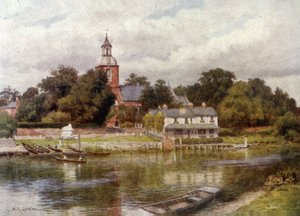 Sunbury Church by Alfred Robert Quinton